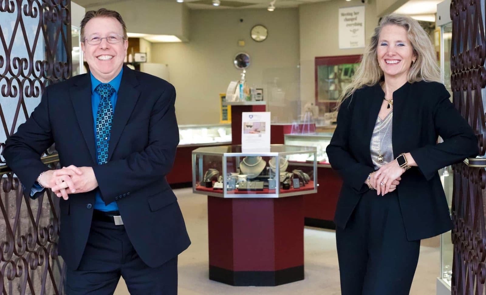 Chuck & Hilary at Dunbar Jewelers